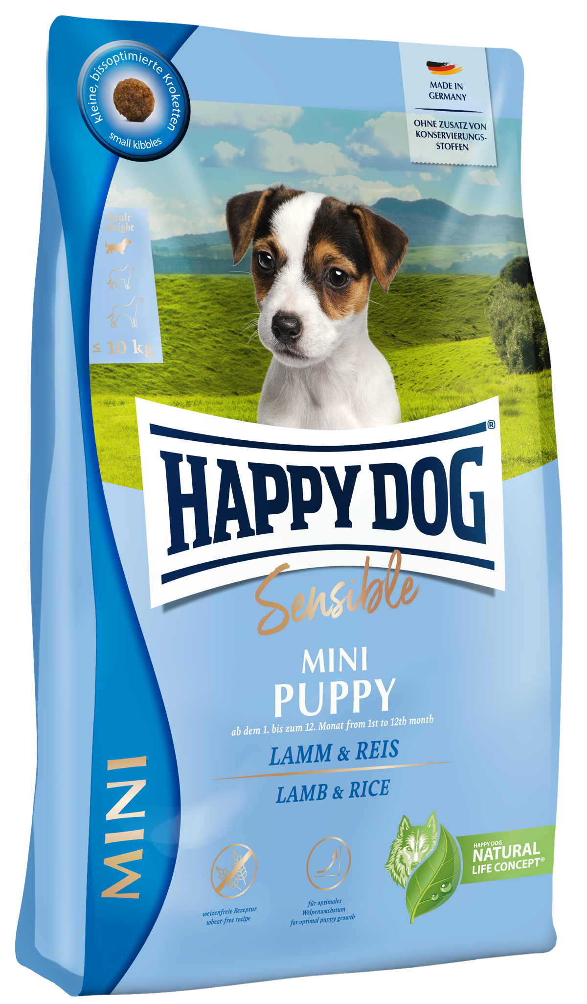 デリケートな子犬のための特にお腹に優しいミニ センシブル パピー(ラム&ライス)の製品画像